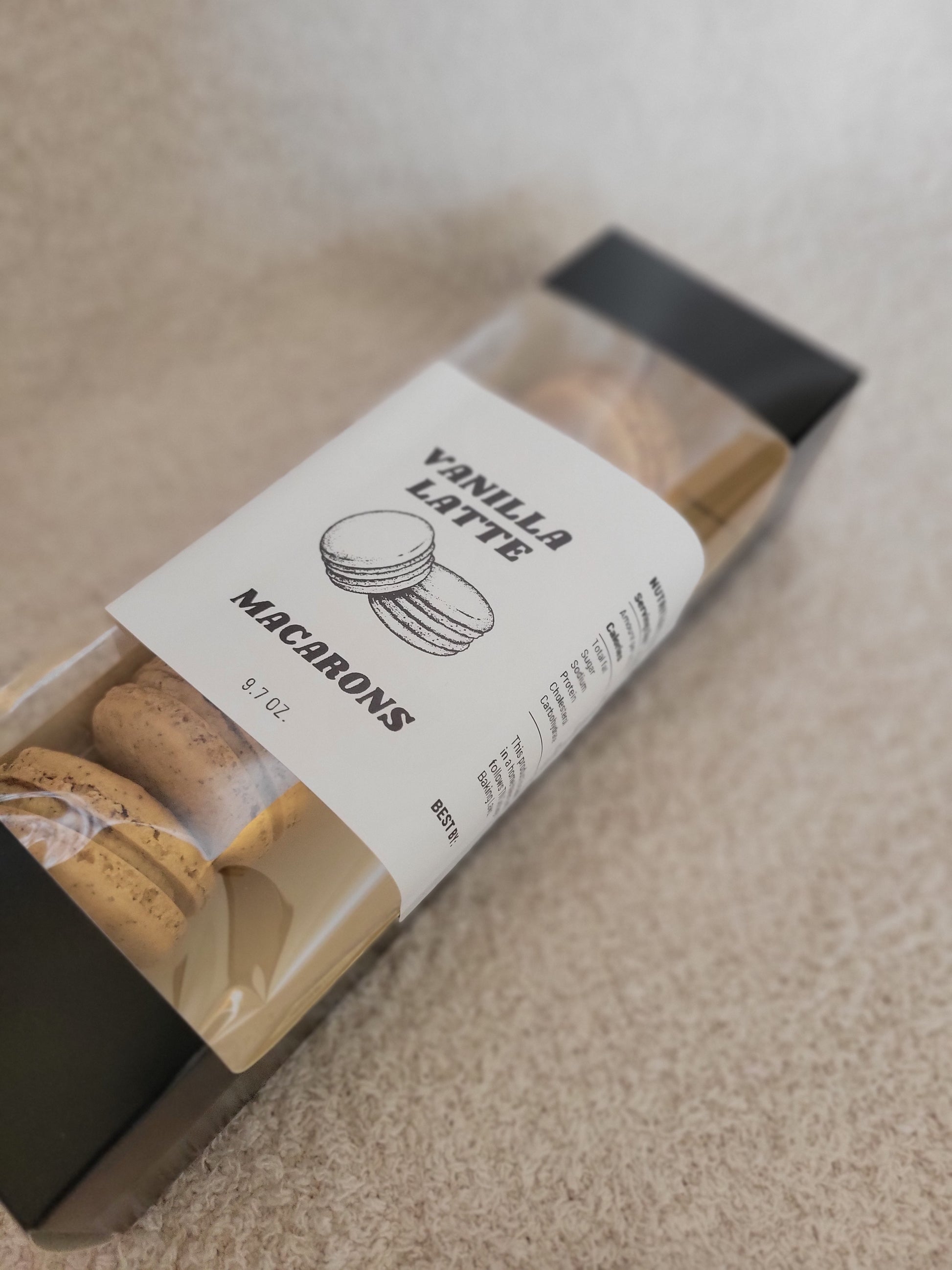 Vanilla Latte Macarons